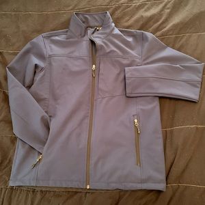 Warm waterproof jacket. Blue, Swisstech brand